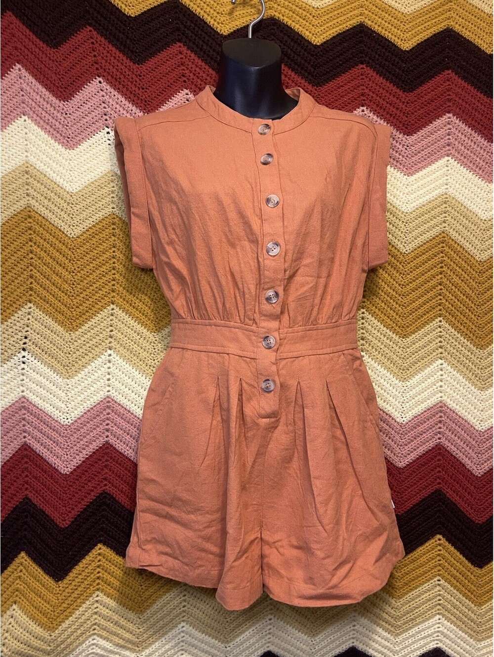 Sisstr Revolution Romper Orange Size XS— Cover Up Orange Jumper